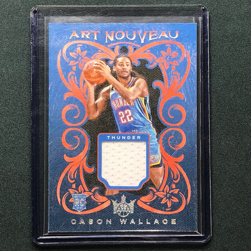 2023-24 Court Kings Cason Wallace Art Nouveau Rookie Jersey Relic #Wal