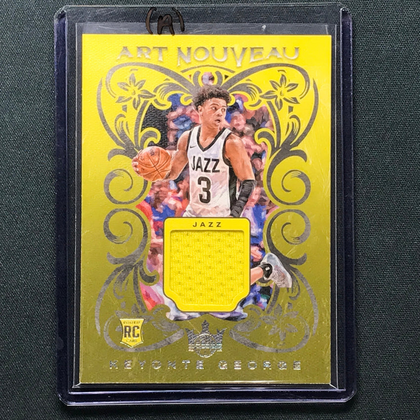 2023-24 Court Kings Keyonte George Art Nouveau Rookie Jersey Relic No Key A