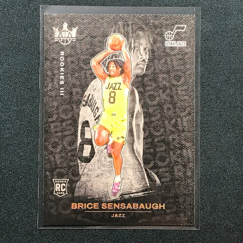 2023-24 Court Kings Brice Sensabaugh Rookies Iii #158