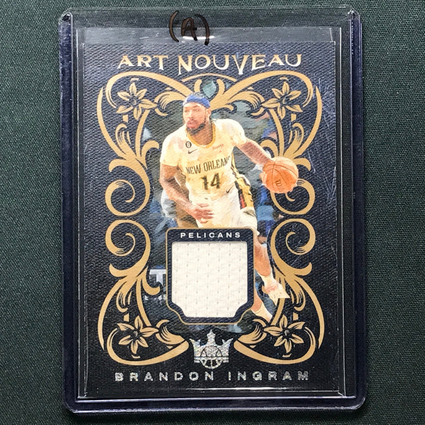2023-24 Court Kings BRANDON INGRAM Art Nouveau Jersey Relic #ING (A)