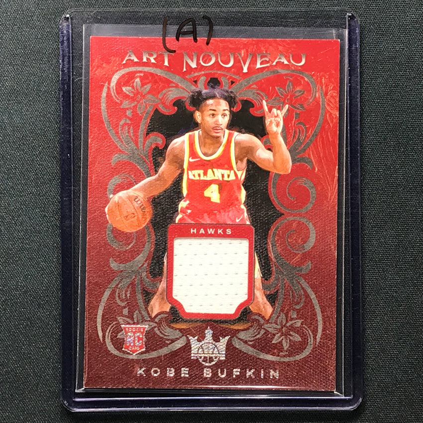 2023-24 Court Kings KOBE BUFKIN Art Nouveau Rookie Jersey Relic #BUF (A)