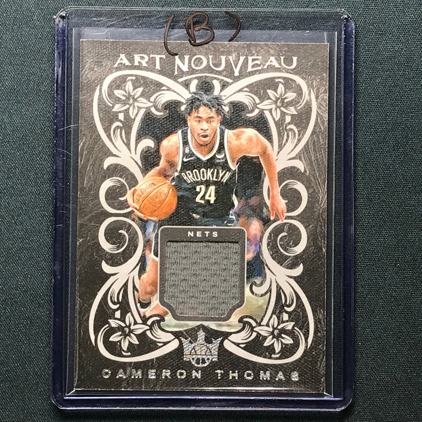 2023-24 Court Kings CAMERON THOMAS Art Nouveau Jersey Relic #TMS (B)