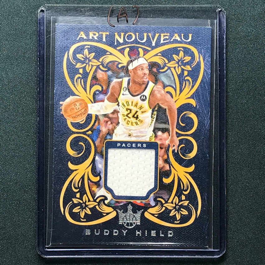2023-24 Court Kings BUDDY HIELD Art Nouveau Jersey Relic #BUD (A)