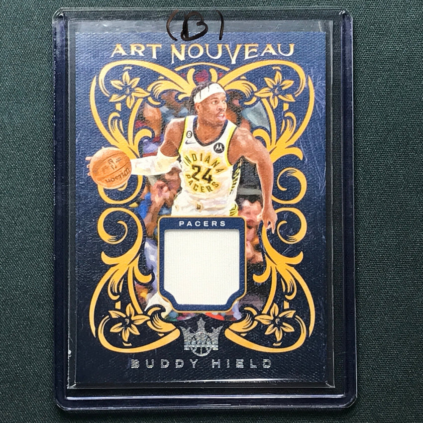 2023-24 Court Kings BUDDY HIELD Art Nouveau Jersey Relic #BUD (B)