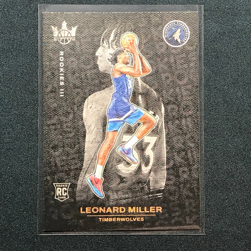 2023-24 Court Kings Leonard Miller Rookies Iii No 163