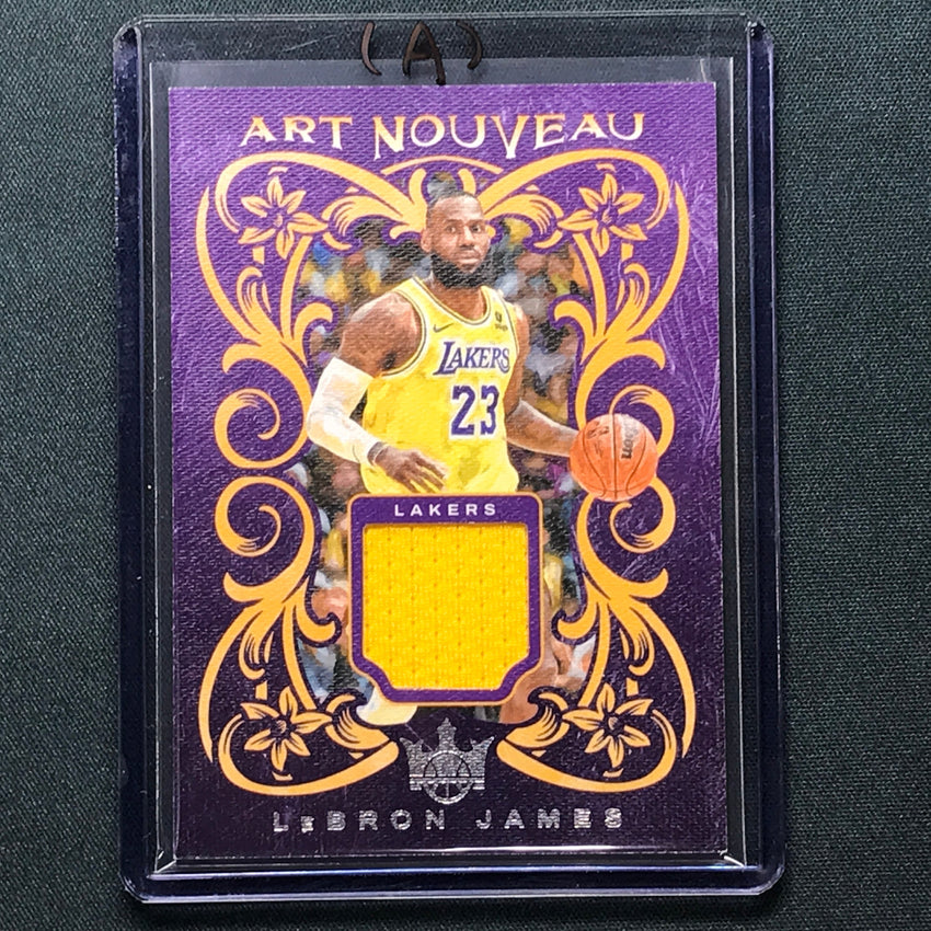 2023-24 Court Kings Lebron James Art Nouveau Jersey Relic No Lbj A
