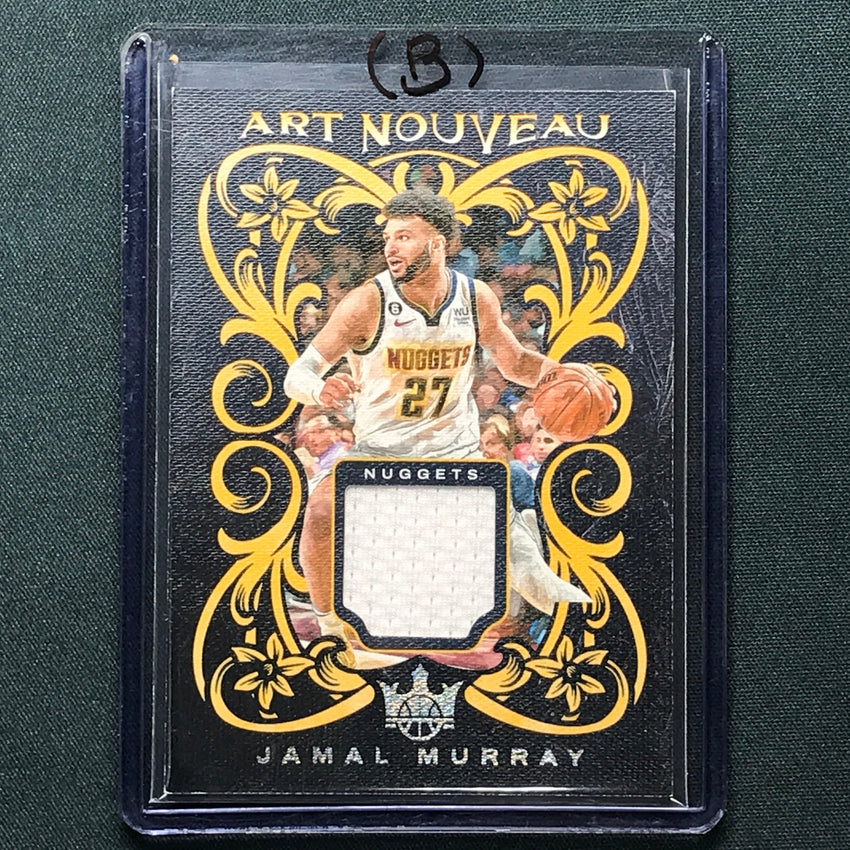 2023-24 Court Kings Jamal Murray Art Nouveau Jersey Relic No Mry B