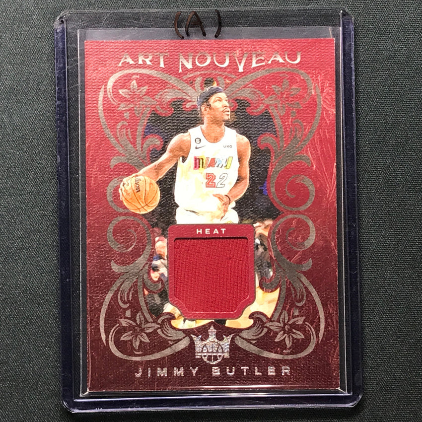 2023-24 Court Kings Jimmy Butler Art Nouveau Jersey Relic No Jim A