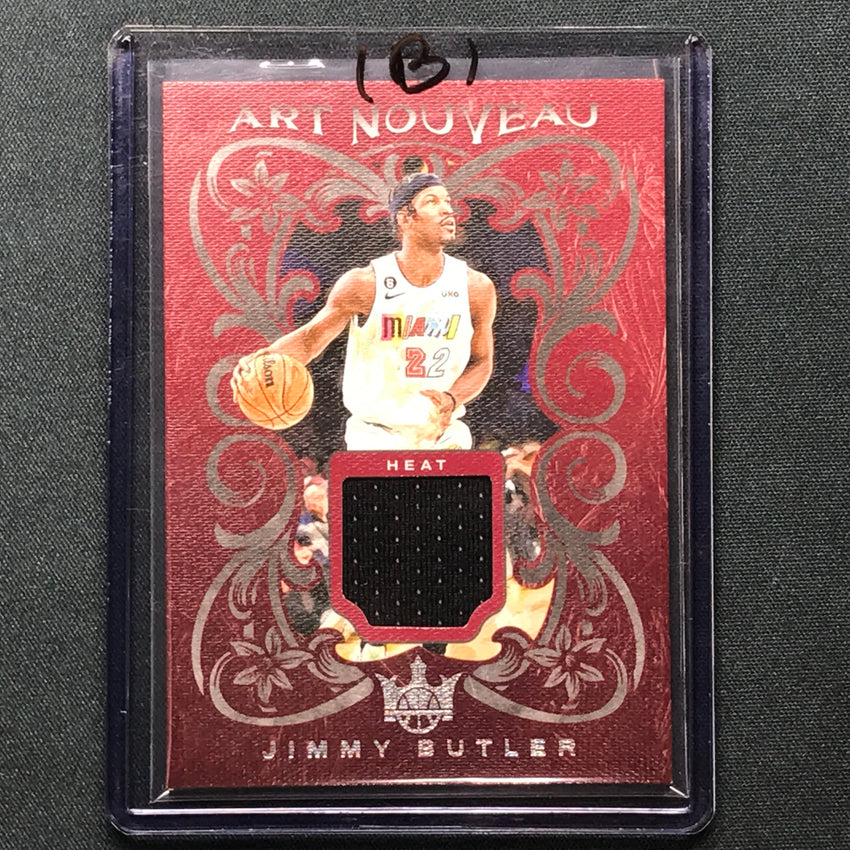 2023-24 Court Kings Jimmy Butler Art Nouveau Jersey Relic No Jim B