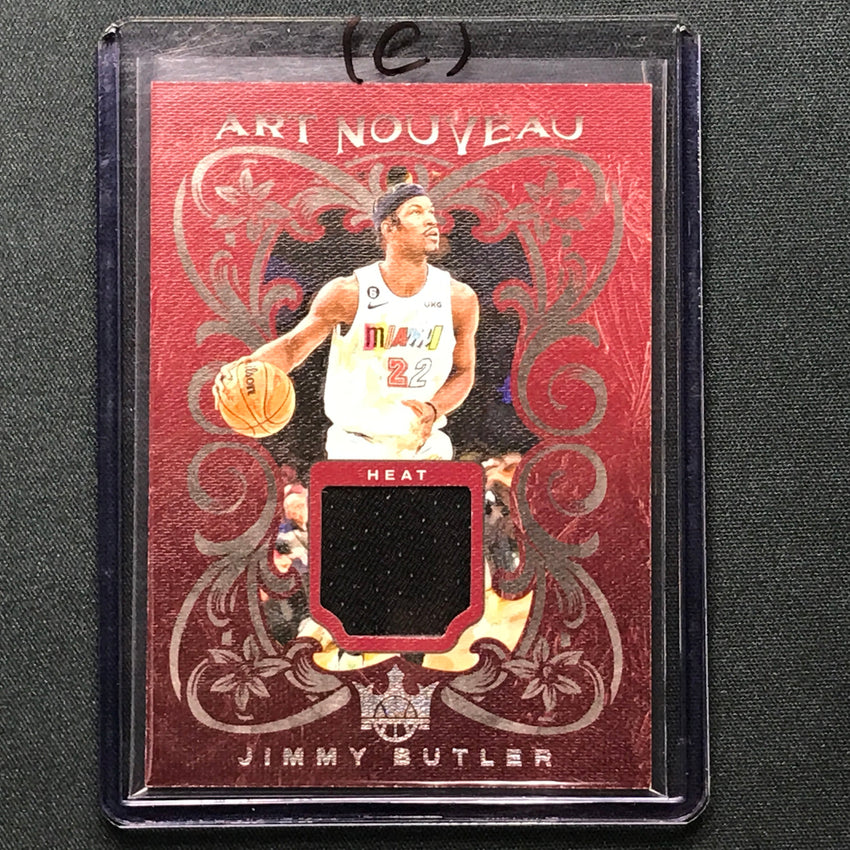 2023-24 Court Kings Jimmy Butler Art Nouveau Jersey Relic No Jim C