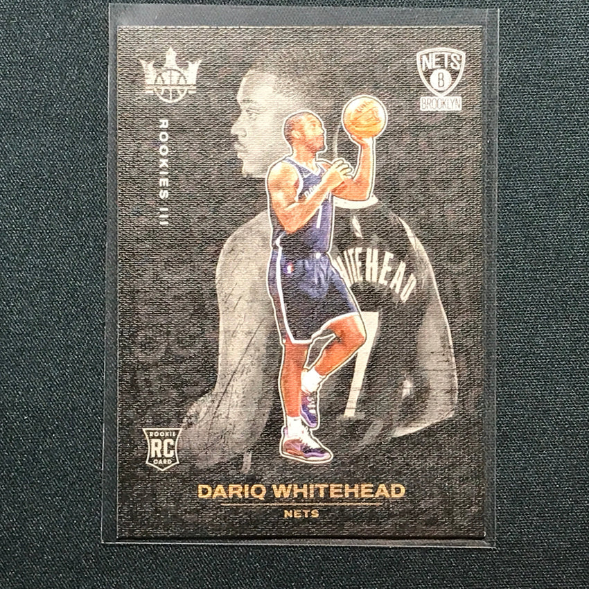 2023-24 Court Kings Dariq Whitehead Rookies Iii #164