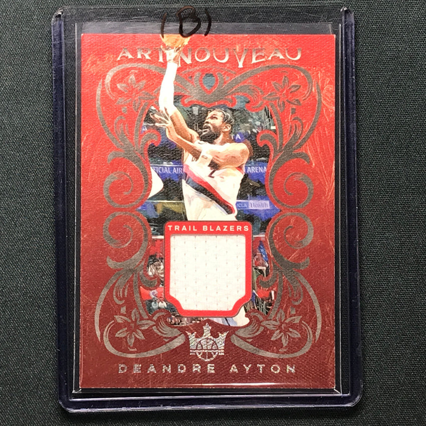 2023-24 Court Kings DEANDRE AYTON Art Nouveau Jersey Relic #AYT (B)