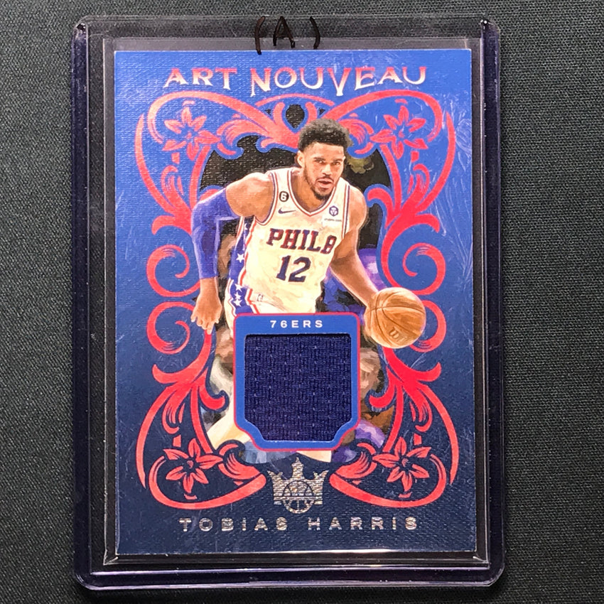 2023-24 Court Kings Tobias Harris Art Nouveau Jersey Relic No Har A