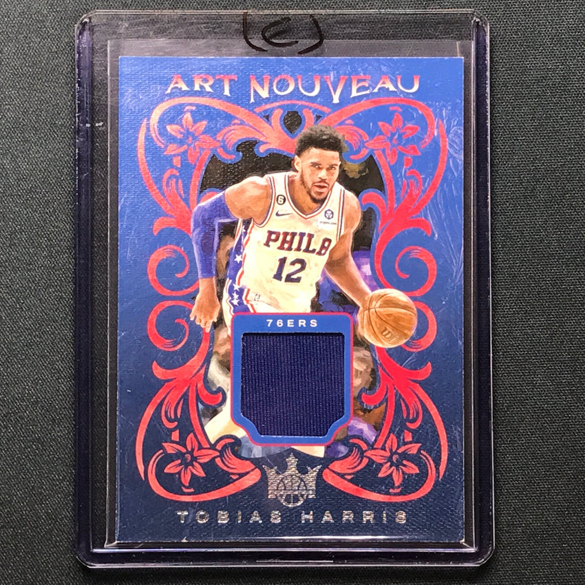 2023-24 Court Kings Tobias Harris Art Nouveau Jersey Relic No Har C