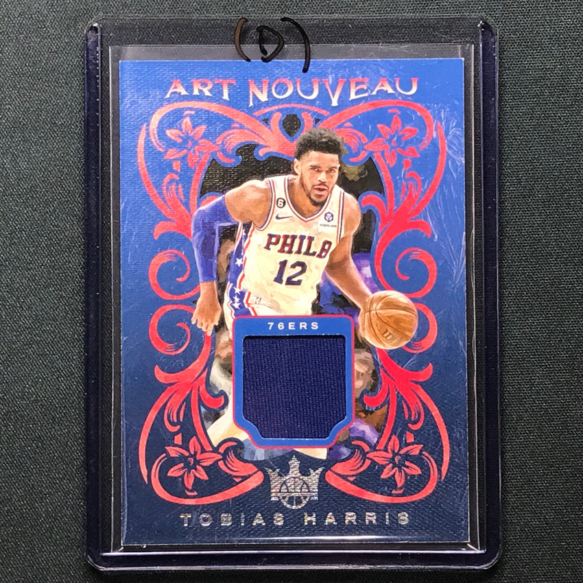 2023-24 Court Kings Tobias Harris Art Nouveau Jersey Relic No Har D