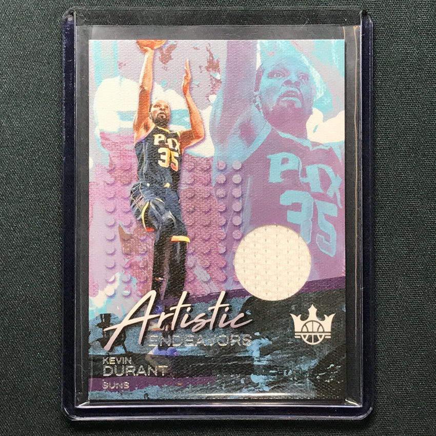 2023-24 Court Kings Kevin Durant Artistic Endevors Jersey Relic No Kev
