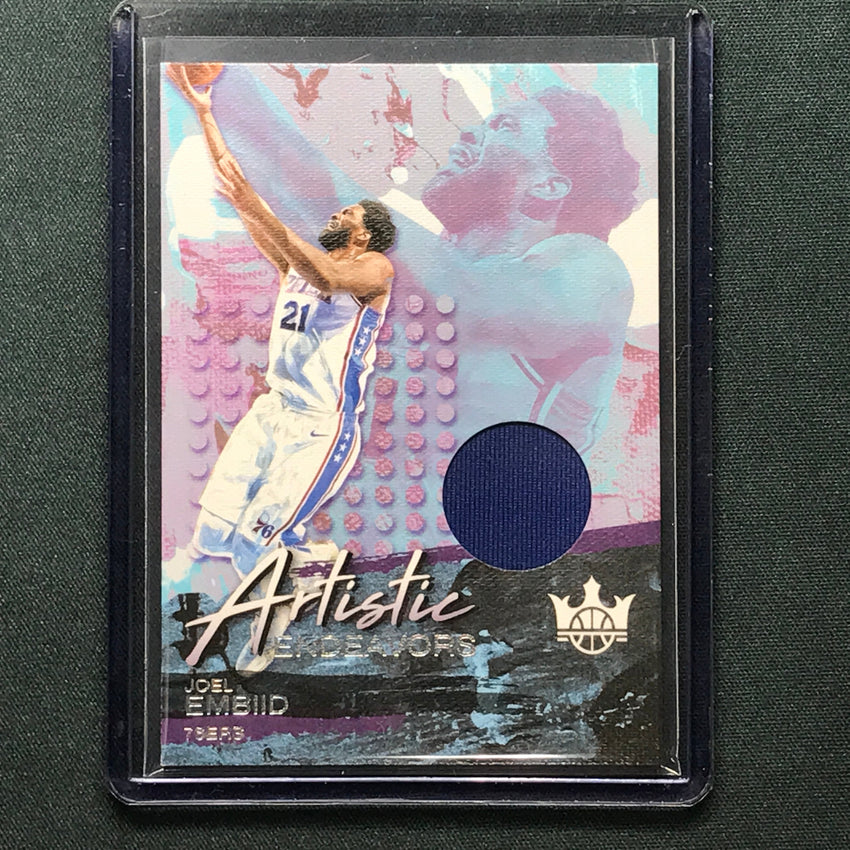 2023-24 Court Kings Joel Embiid Artistic Endevors Jersey Relic No Emb