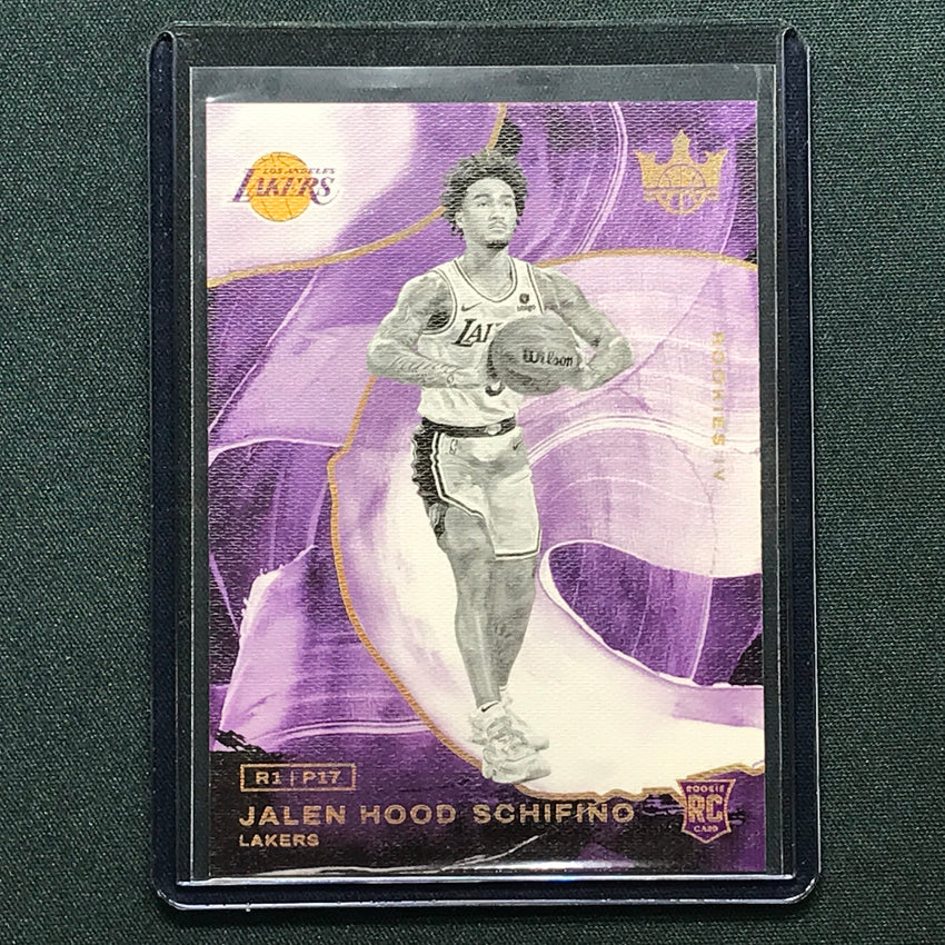 2023-24 Court Kings Jalen Hood-schifino Rookies Iv No 168