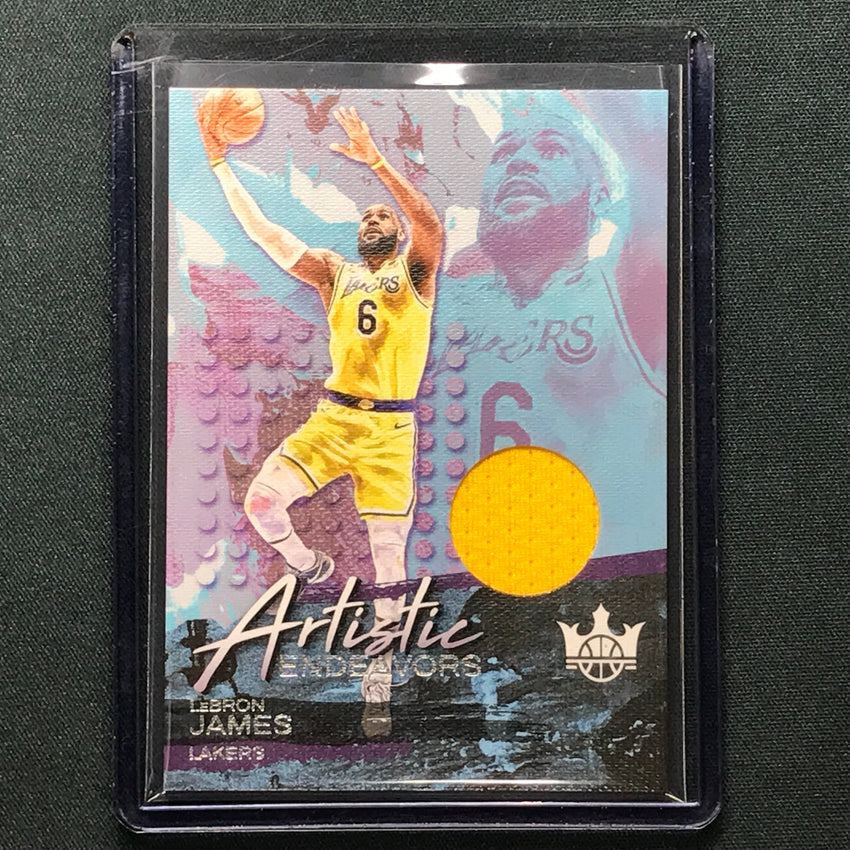 2023-24 Court Kings Lebron James Artistic Endevors Jersey Relic No Lbj