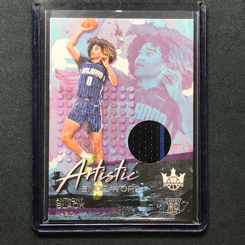 2023-24 Court Kings Anthony Black Artistic Endevors Rookie Jersey Relic No Blk