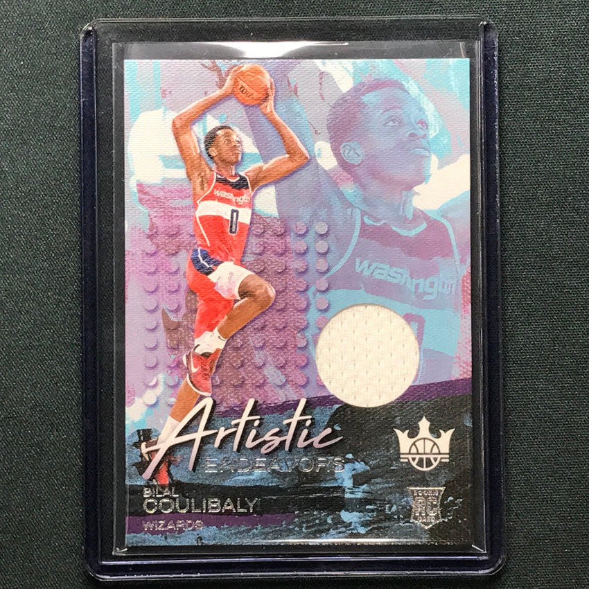 2023-24 Court Kings Bilal Coulibaly Artistic Endevors Rookie Jersey Relic No Bil