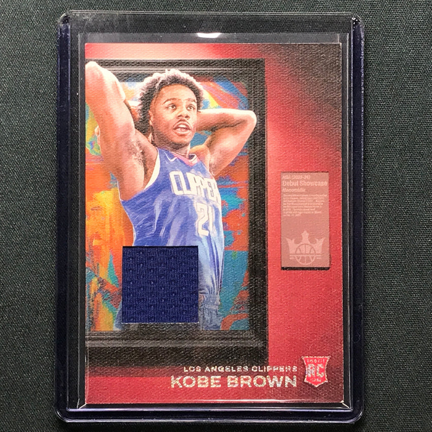 2023-24 Court Kings Kobe Brown Debut Showcase Rookie Jersey #Brw