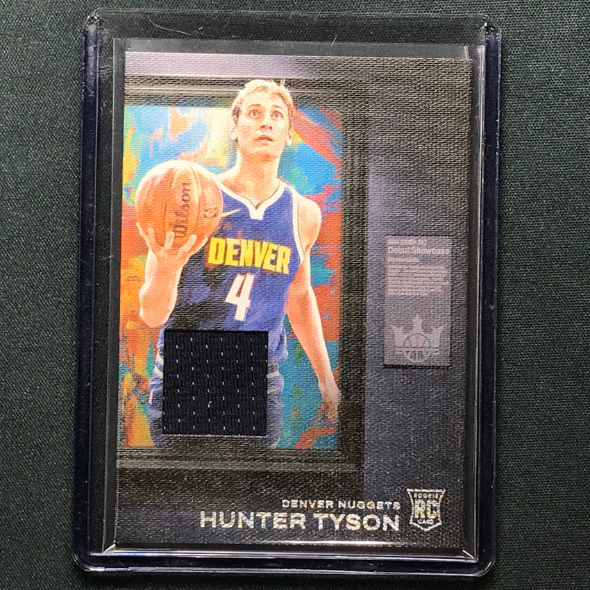 2023-24 Court Kings Hunter Tyson Debut Showcase Rookie Jersey #Tys