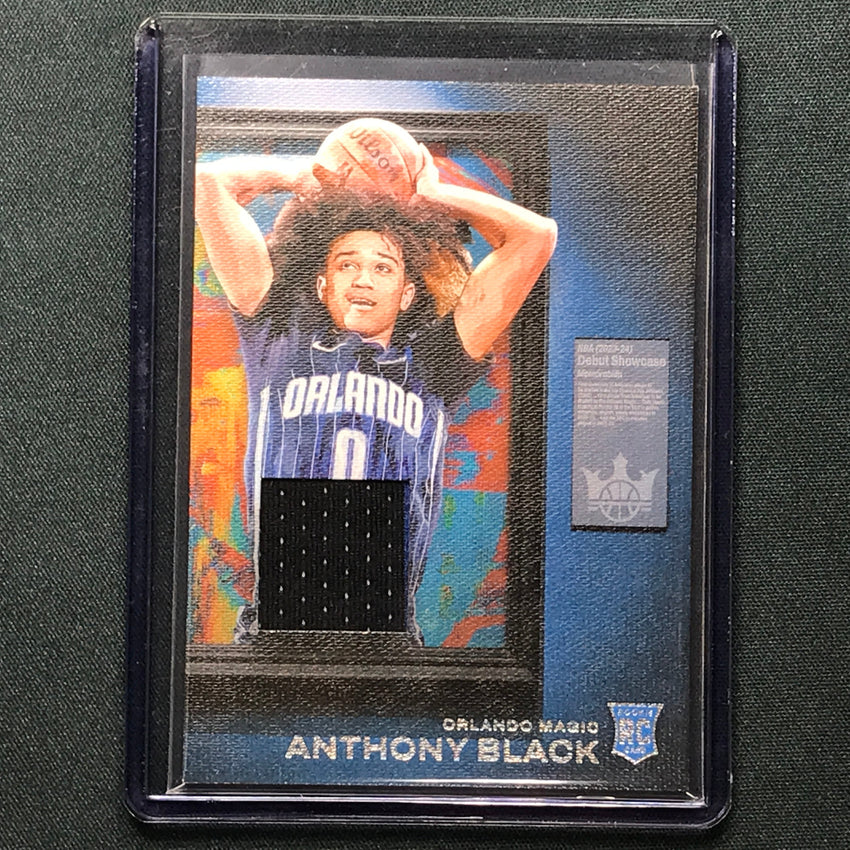 2023-24 Court Kings Anthony Black Debut Showcase Rookie Jersey No Blk