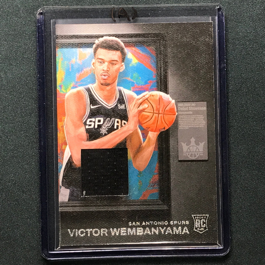 2023-24 Court Kings Victor Wembanyama Debut Showcase Rookie Jersey No Wem A