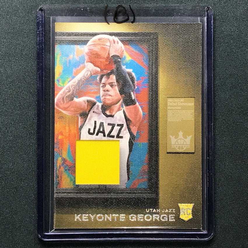 2023-24 Court Kings Keyonte George Debut Showcase Rookie Jersey No Key B
