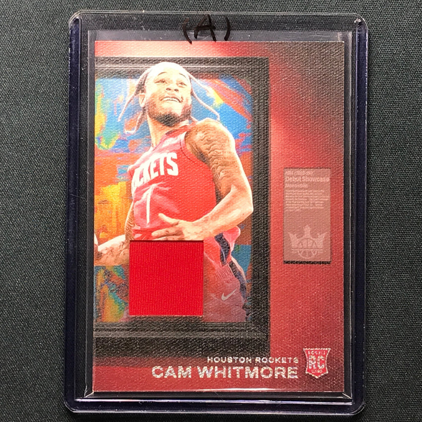 2023-24 Court Kings Cam Whitmore Debut Showcase Rookie Jersey No Cam A