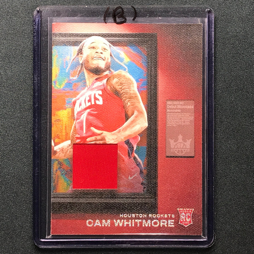 2023-24 Court Kings CAM WHITMORE Debut Showcase Rookie Jersey #CAM (B)