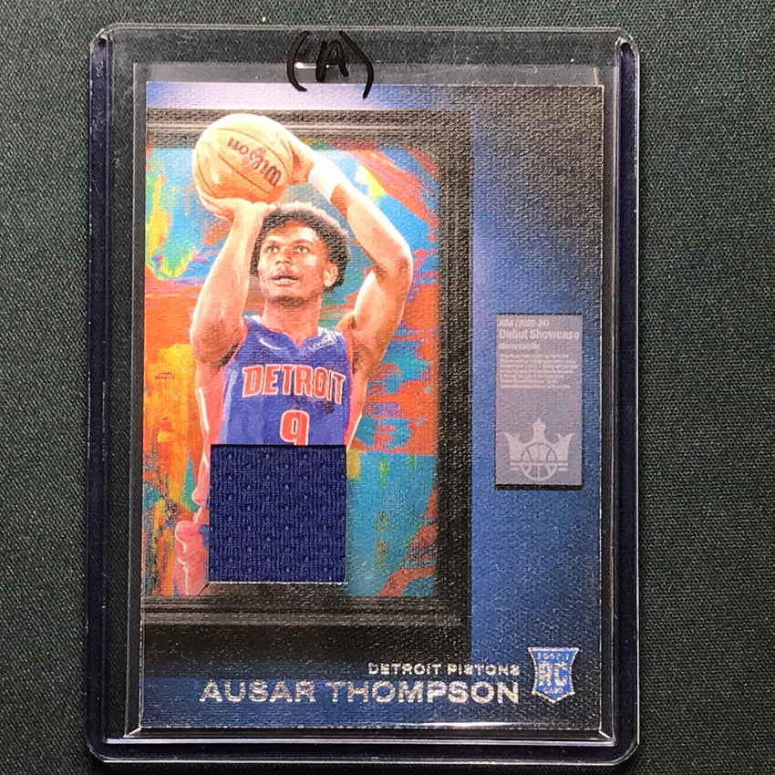 2023-24 Court Kings AUSAR THOMPSON Debut Showcase Rookie Jersey #ASR (A)