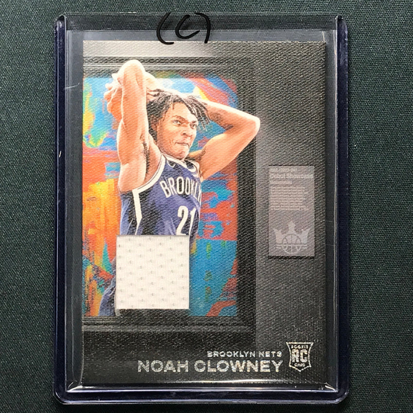 2023-24 Court Kings Noah Clowney Debut Showcase Rookie Jersey No Cly C