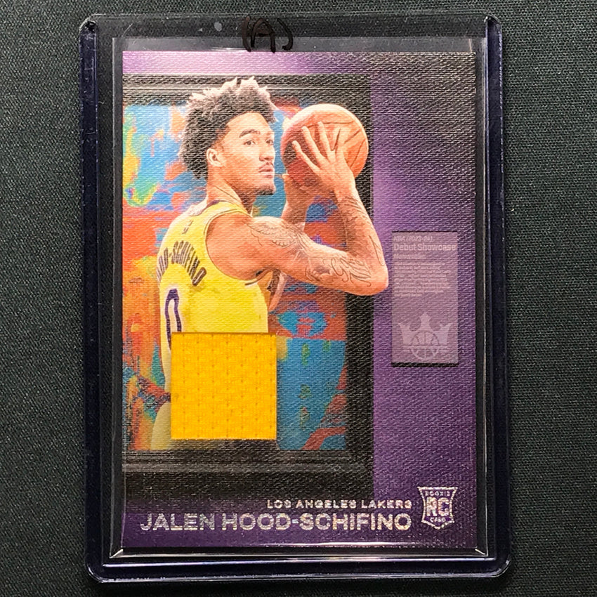 2023-24 Court Kings JALEN HOOD-SCHIFINO Debut Showcase Rookie Jersey #JHS (A)
