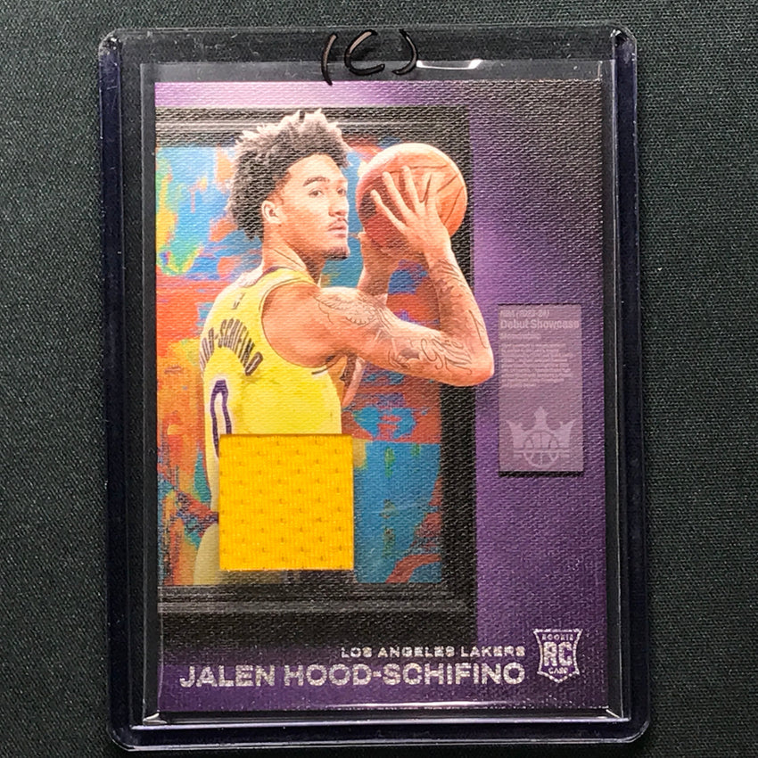 2023-24 Court Kings JALEN HOOD-SCHIFINO Debut Showcase Rookie Jersey #JHS (C)