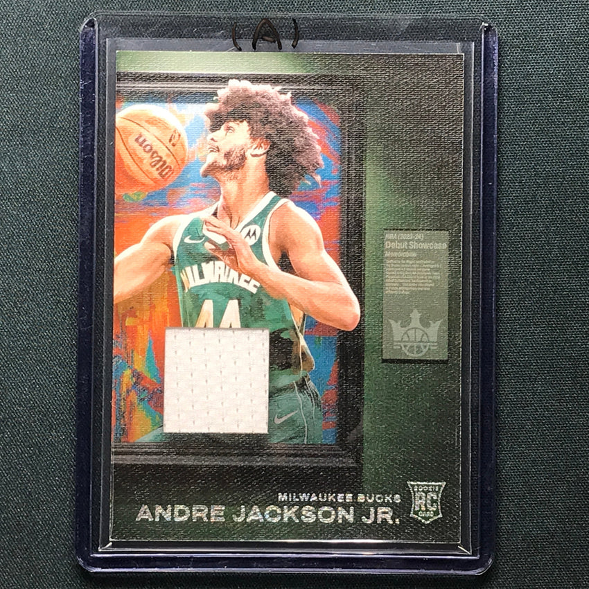 2023-24 Court Kings Andre Jackson Jr. Debut Showcase Rookie Jersey No Ajj A