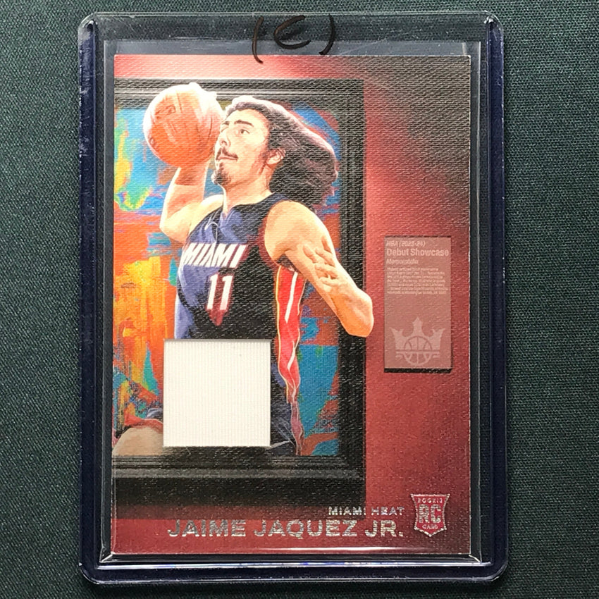 2023-24 Court Kings Jaime Jaquez Jr. Debut Showcase Rookie Jersey No Jaq C