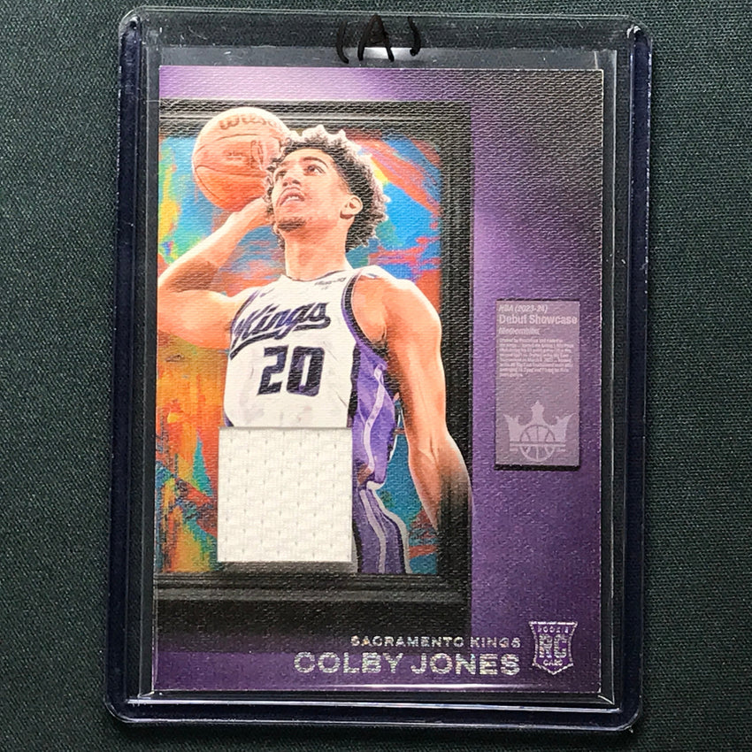 2023-24 Court Kings COLBY JONES Debut Showcase Rookie Jersey #COL (A)