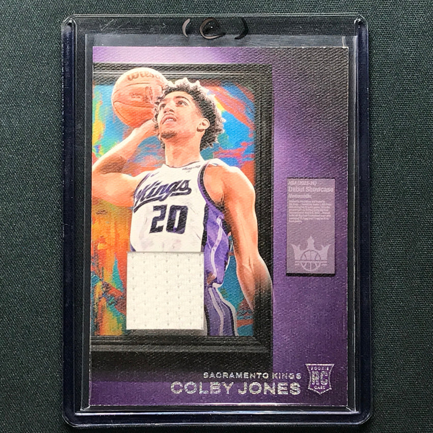2023-24 Court Kings COLBY JONES Debut Showcase Rookie Jersey #COL (C)