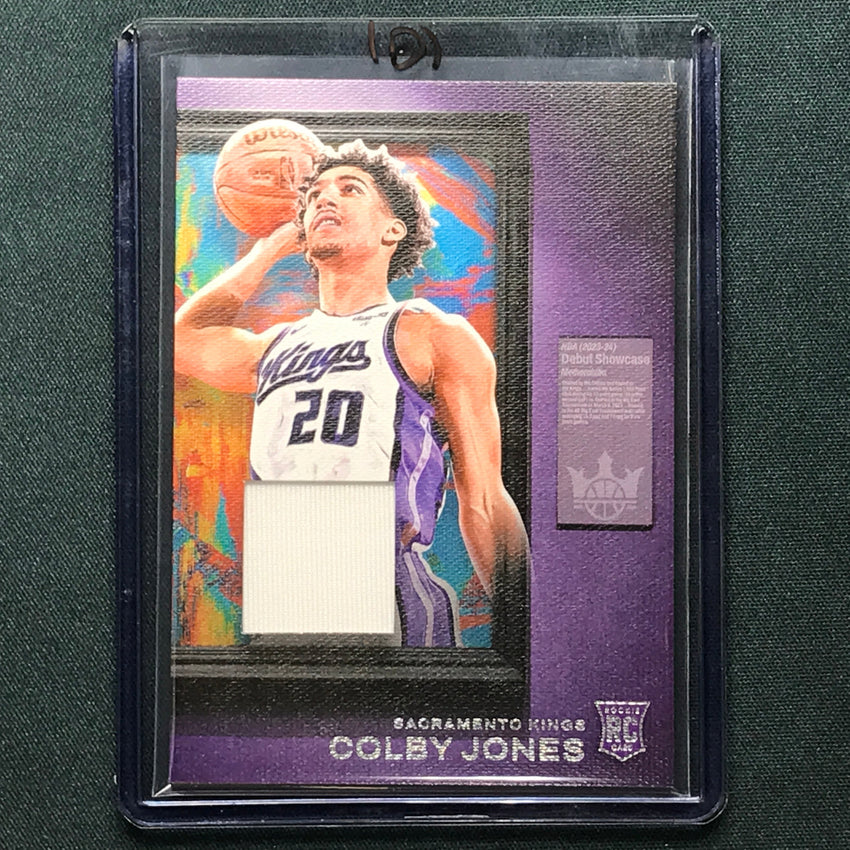 2023-24 Court Kings COLBY JONES Debut Showcase Rookie Jersey #COL (D)