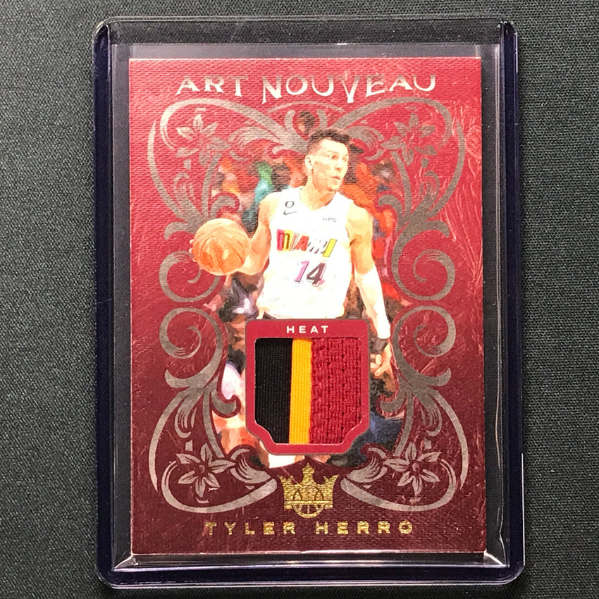 2023-24 Court Kings Tyler Herro Art Nouveau Patch Prime 1/25
