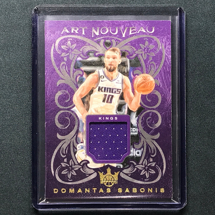 2023-24 Court Kings Domantas Sabonis Art Nouveau Jersey Prime 17/25