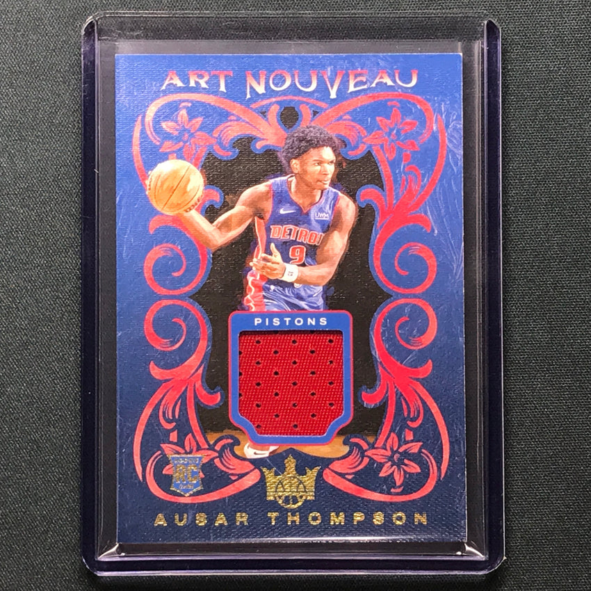 2023-24 Court Kings Ausar Thompson Art Nouveau Rookie Jersey Prime 5/25