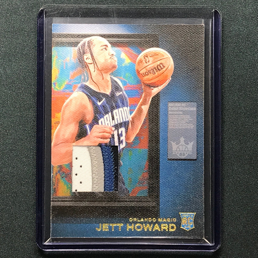 2023-24 Court Kings Jett Howard Debut Showcase Rookie Patch Prime 17/25