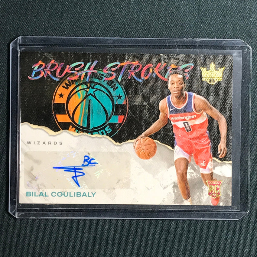 2023-24 Court Kings Bilal Coulibaly Brush Strokes Rookie Auto 5/75