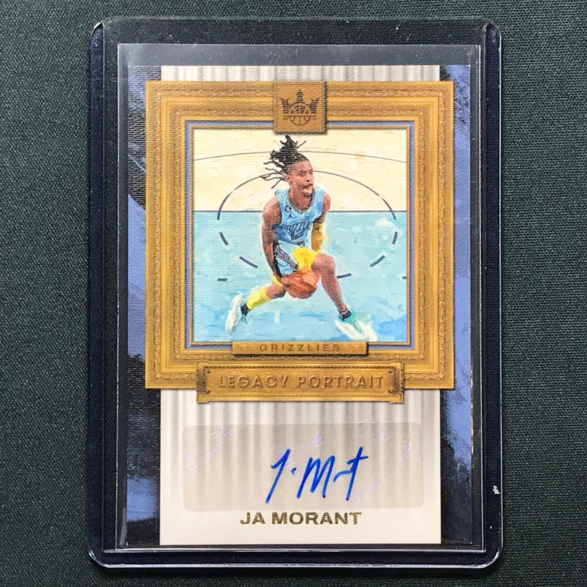 2023-24 Court Kings Ja Morant Legacy Portrait Auto 61/75
