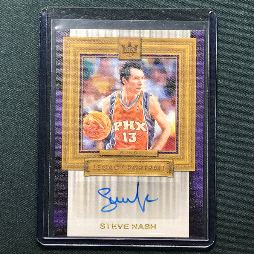 2023-24 Court Kings Steve Nash Legacy Portrait Auto 37/75