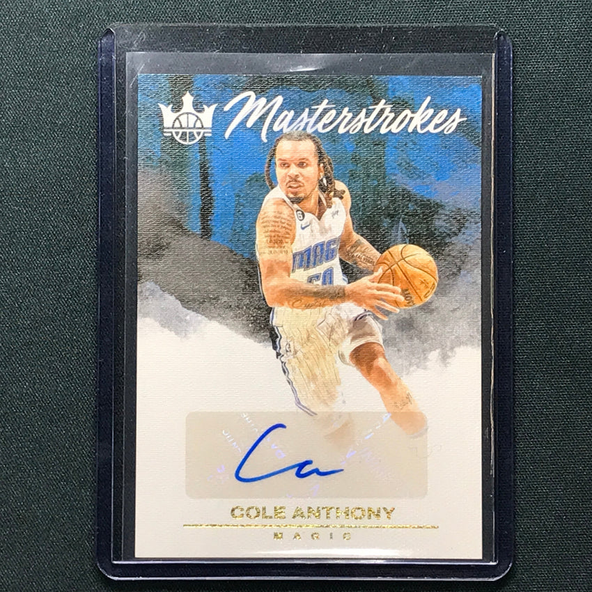 2023-24 Court Kings Cole Anthony Masterstrokes Auto 64/99