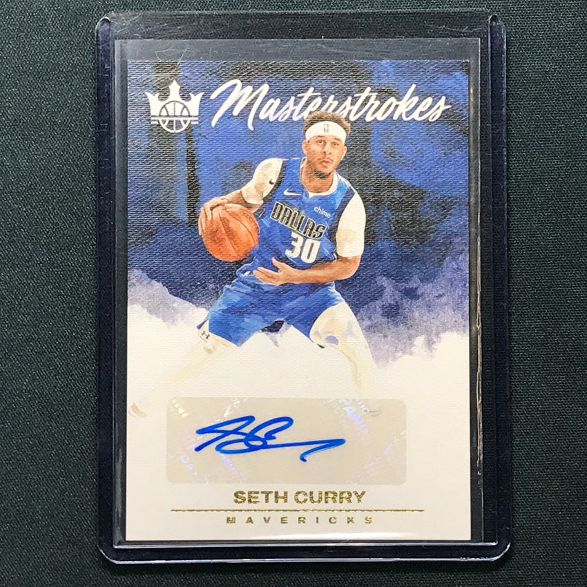 2023-24 Court Kings Seth Curry Masterstrokes Auto 88/99